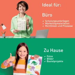 LEITZ Laminierfolien glänzend 100 mikron A4