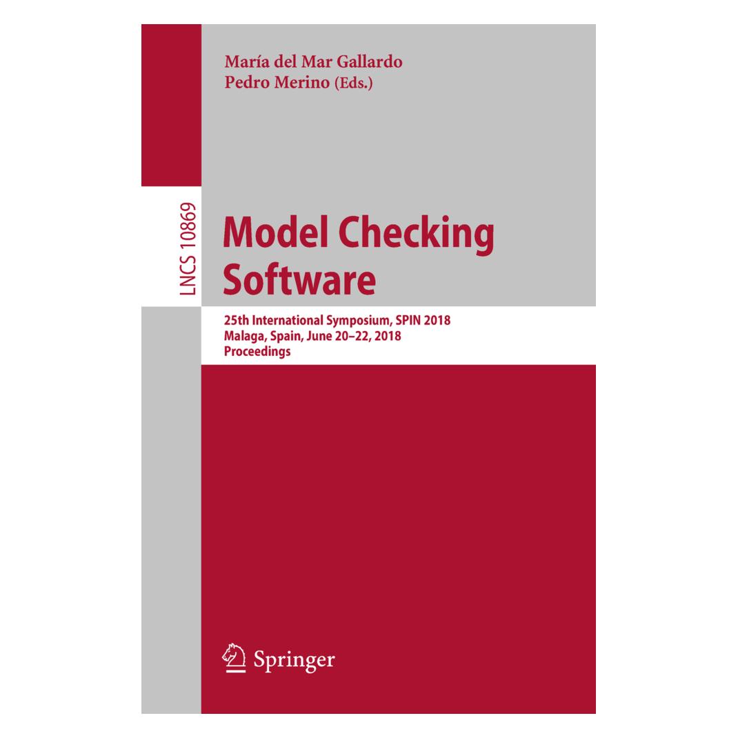 Springer Model Checking Software (Englisch, Softcover, María del Mar Gallardo, Pedro Merino) (55986782)