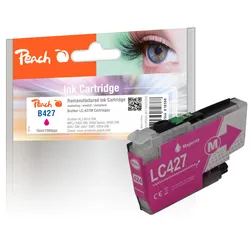 Peach Tintenpatrone magenta kompatibel zu Brother LC-427M