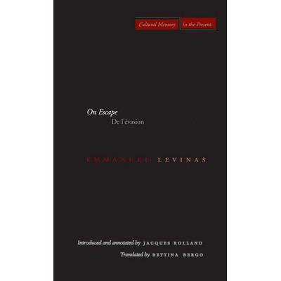 On Escape, Taschenbuch von Emmanuel Levinas, Stanford University Press, 978-0-8047-4140-8