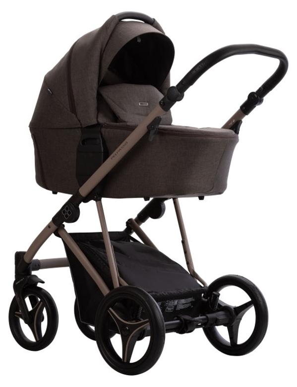 Multifunktionaler 2-in-1 Kinderwagen und Buggy - Kaschmirfarben mit Stoßdämpfern