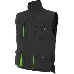 Velilla, Warnweste, Gepolsterte Sicherheitsweste mit vielen Taschen