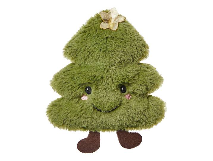 Mini Körnerkissen Tanne Grün/Grün 14 x 14 x 3cm Außenmaterial: 100%Polyester Füllung: 100% Weizenkörner