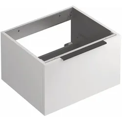Kludi-ICOS Wandh. Waschtischunterschrank 60 x 50 cm H35 Mattweiß