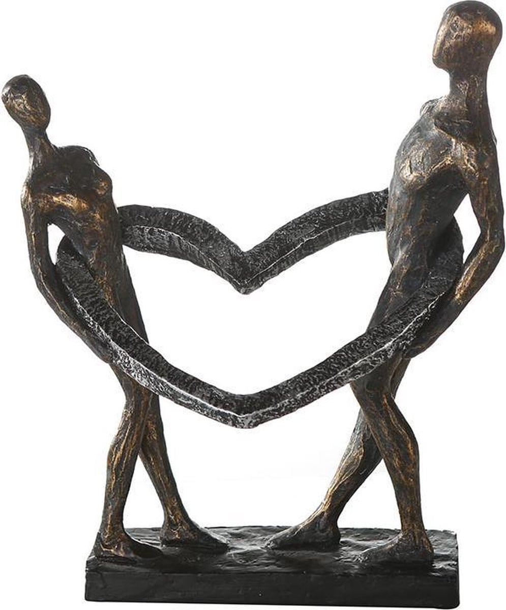 Gilde handwerk Bronzen sculptuur Verbonden Beeld liefde