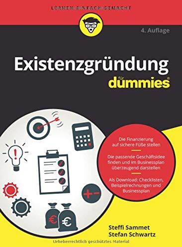 Steffi Sammet - Existenzgründung für Dummies - Preis vom 09.10.2026 07:28:09 h