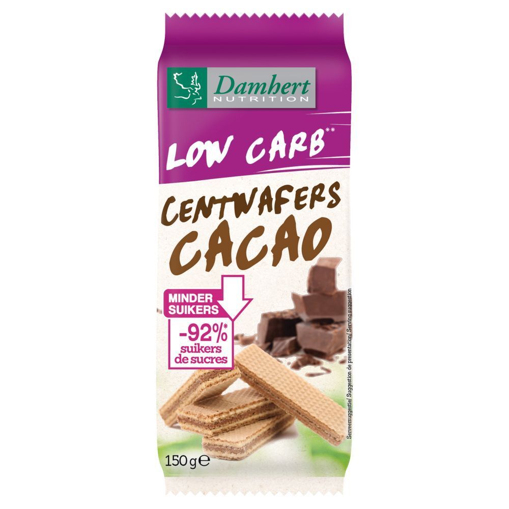 Damhert Centwafers Chocolade 150 g Kekse