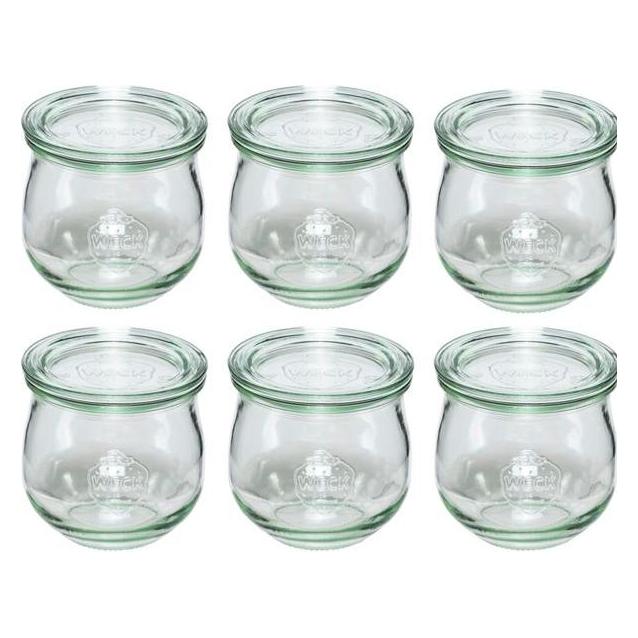 Weck Mini-Tulpenglas (6 Stk., 0.37 l) (8500.00145)