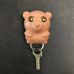 Schlüsselhalter – brauner Teddybär
