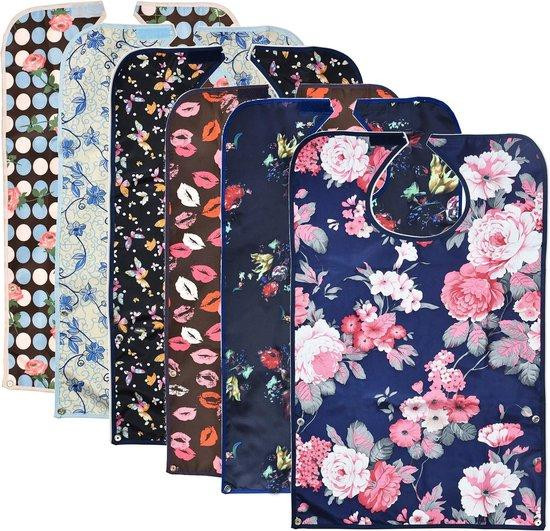 Set van 6 waterdichte beschermhoezen voor volwassenen, multicolor