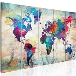 KUNSTDRUCK Bunt 200/80 cm