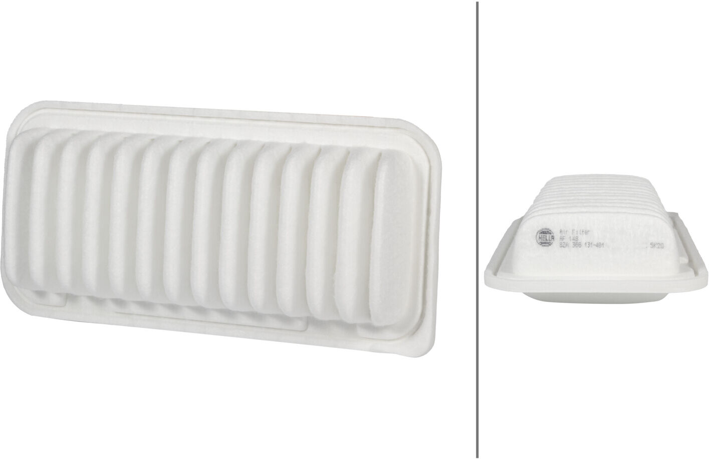 Hella Luftfilter 8za 366 131-481 Filtereinsatz 54mm Für Toyota