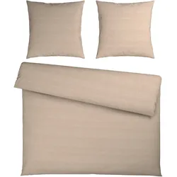 Bettwäsche Ty XXL Beige ca. 200x200cm