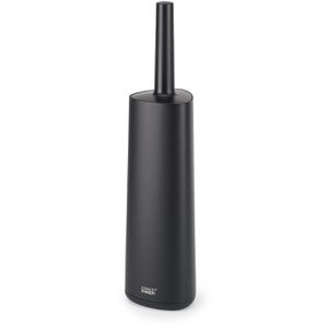 JosephJoseph WC-Bürste Flex 360, schwarz, mit Silikonborsten & Kunststoff-Bürstenhalter