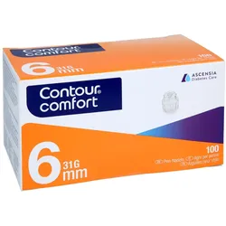 Contour Comfort Pen-nadeln 31 G 6 Mm 100 St