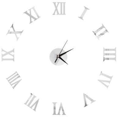 Inspire Essentials Modern DIY Mirror Wall Clock Frameless Decorative Wall Clock Sticker 2
