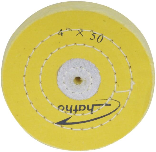 Proxxon Tampon de polissage en tissu dur, Ø 100 x 15 mm pour PM 100 (28000)