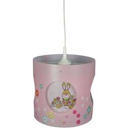 Niermann Hase Pendelleuchte Energiesparlampe, LED E27 60 W Bunt 169