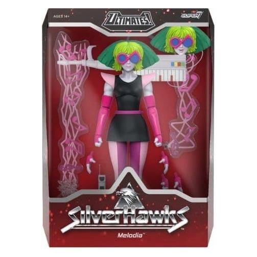 Super7 Silverhawks Ultimates figurine Wave 07 Melodia (Toon) (71382879)