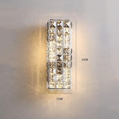 Luxus-Mosaik-Kristall-Wandleuchte LED-Beleuchtung für atemberaubende Hintergrundwanddekoration 110-240 V