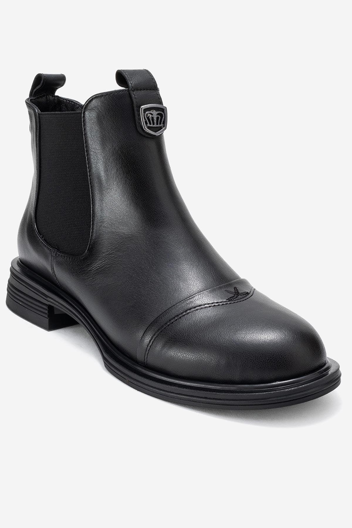 Sidney Leder Chelsea-Boot mit Schnalle