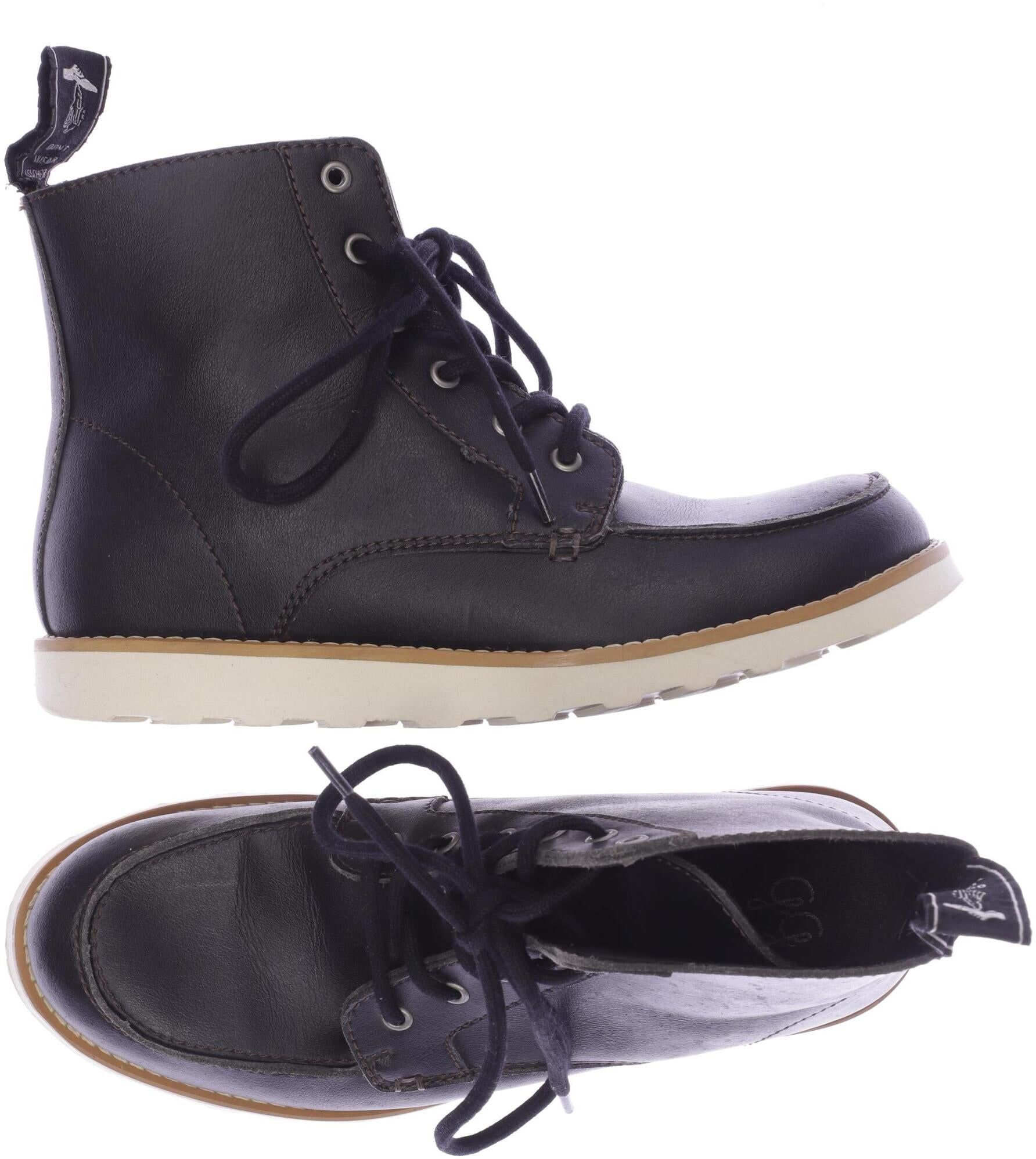 good guys dont wear leather Damen Stiefelette, Schwarz, Gr. EU 39, kein / Etikett - Second Hand
