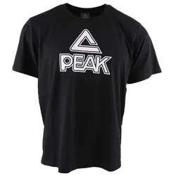 PEAK Big Logo T-Shirt 20035 - schwarz XXS
