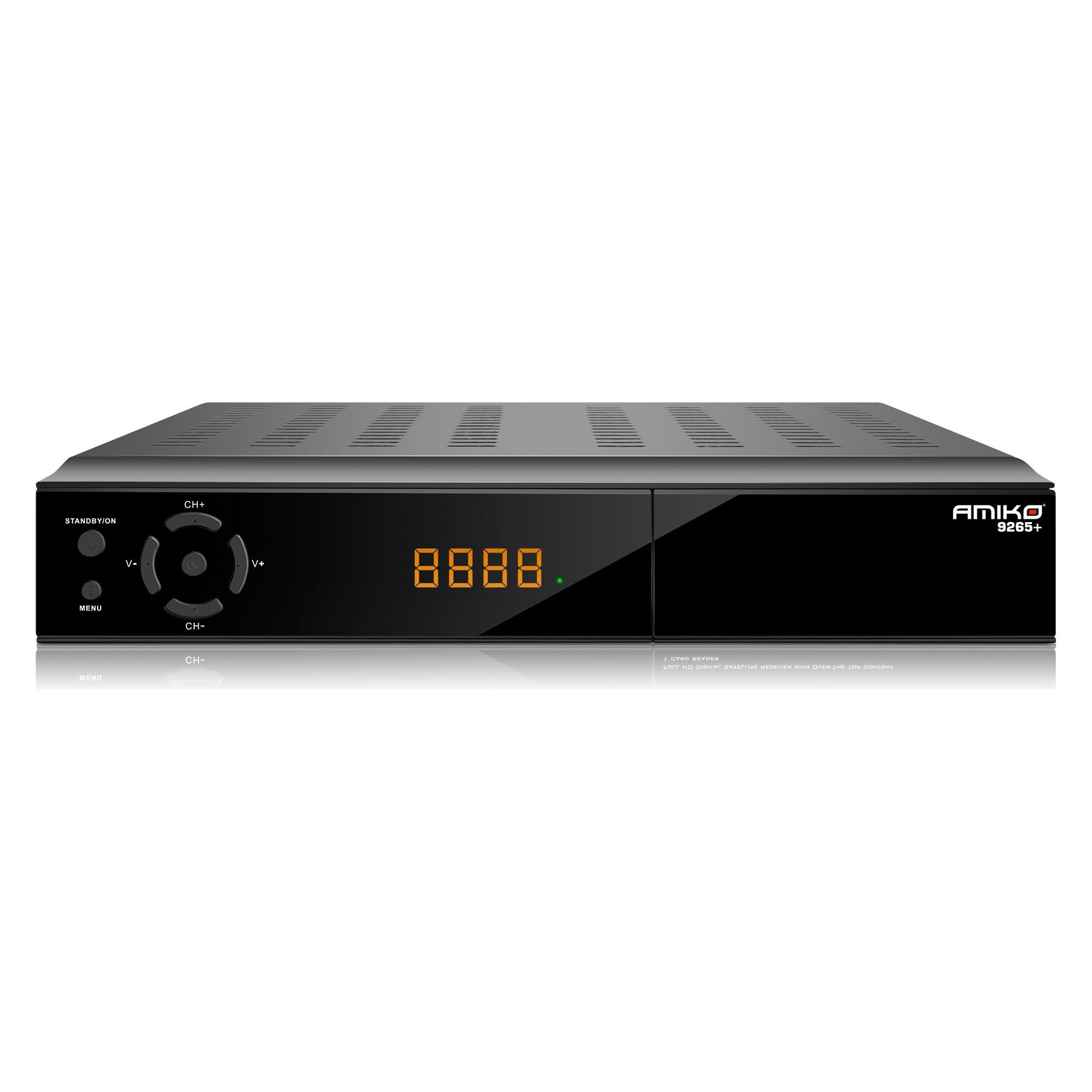 Amiko 9265+ (DVB-C, DVB-S2, DVB-T2, CI-Schacht) (HD 9265+)