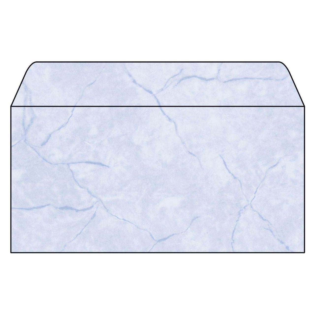 SIGEL 50 Motivbriefumschläge Granit DIN lang ohne Fenster DU186