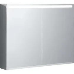 Geberit Option Spiegelschrank mit integrierter Beleuchtung, zwei Türen, Breite 90cm, 500.583.00.1