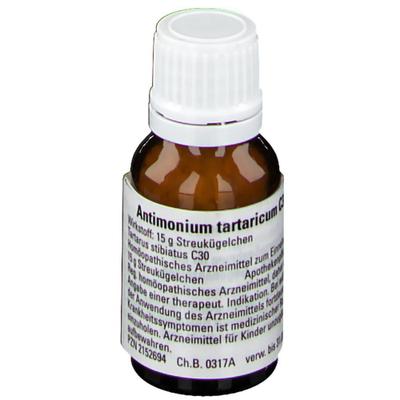 Antimonium Tartaricum C 30 Globuli 15 g