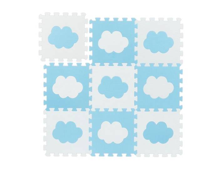 Relaxdays 18 pièces tapis de sol puzzle nuage