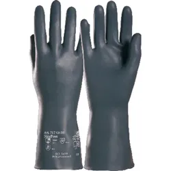 Chemikalienschutzhandschuh NitoPren® 717, Kat. III, dunkelgrau, Größe 10 - dunkelgrau - 10