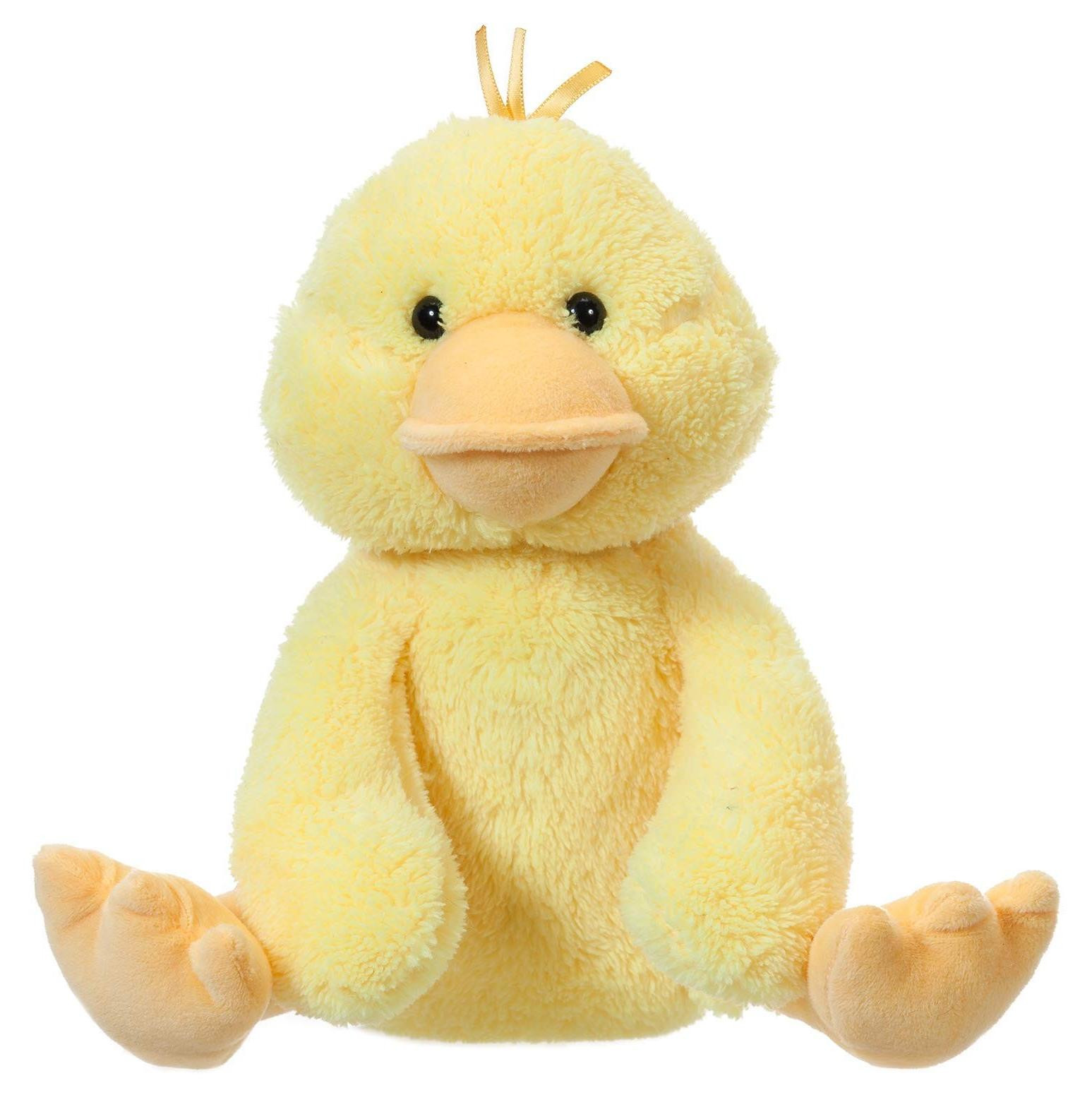 Solidchoice Pluche Eend Knuffel, 30 cm
