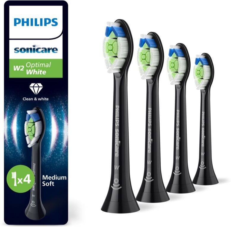 Philips Sonicare Optimal White HX6064/88 têtes de remplacement pour brosse à dents 4 pcs