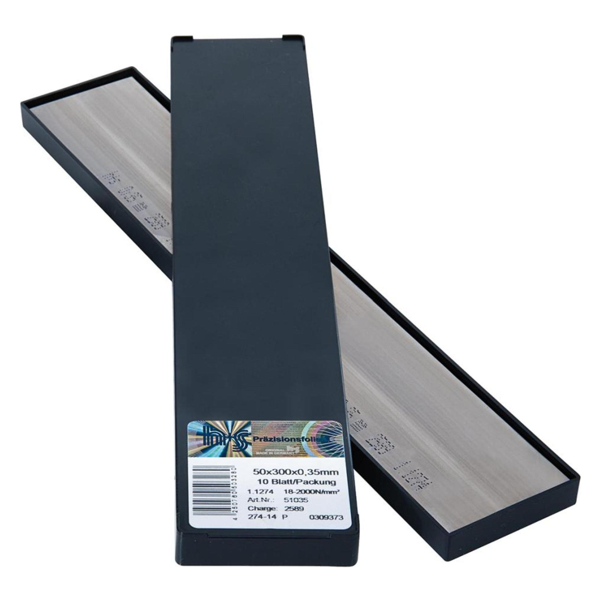H+S Metallfolien Plattenware rostfrei 50x300x0,70 mm (4250760509480)