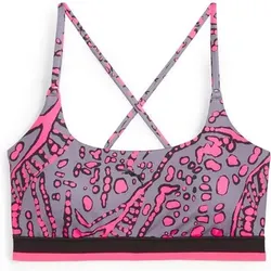 PUMA Damen Top MOVE HYPERNATURAL BRA, Größe L in Lila Lila