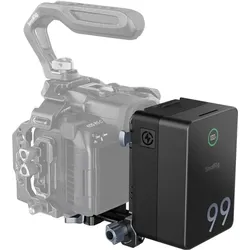 SmallRig VB99 Pro mini V Mount Battery (Kit) (Kamera Akku), Kamera Stromversorgung, Schwarz