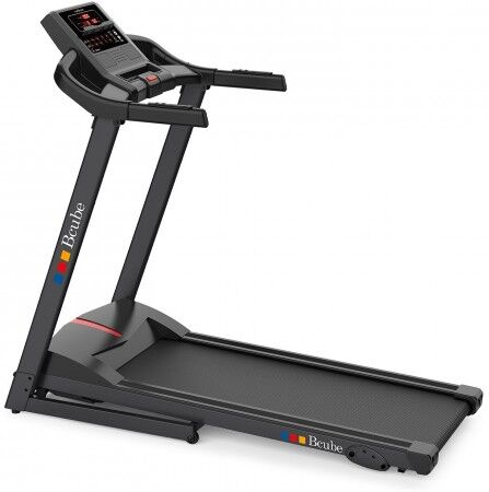 Bcube A3.5 Tapis Roulant Elettrico, motore 1,5HP, velocità 16km/h, 45 programmi, Bluetooth, ricevitore cardiaco wireless