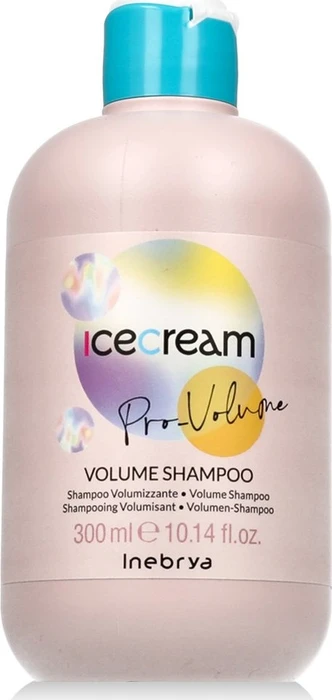 Inebrya Ice Cream Pro Volume Boosting Shampoo 300Ml (Flüssiges Shampoo, 300 ml) (8008277263625)