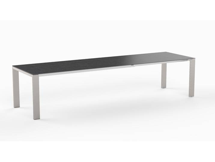 SIT Mobilia OLYMPIA Oslo Ausziehtisch Edelstahl 2 Einlagen 60 cm