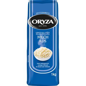 Oryza Milchreis Milchreis loser Rundkornreis, zum Aufkochen, für ca. 15 Portionen, 1kg