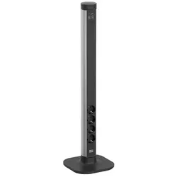 Bachmann 709.101 CYCLE Pole L 4xCEE7/3 1xUSB A/C 22W 2,5m CEE7/7 709101
