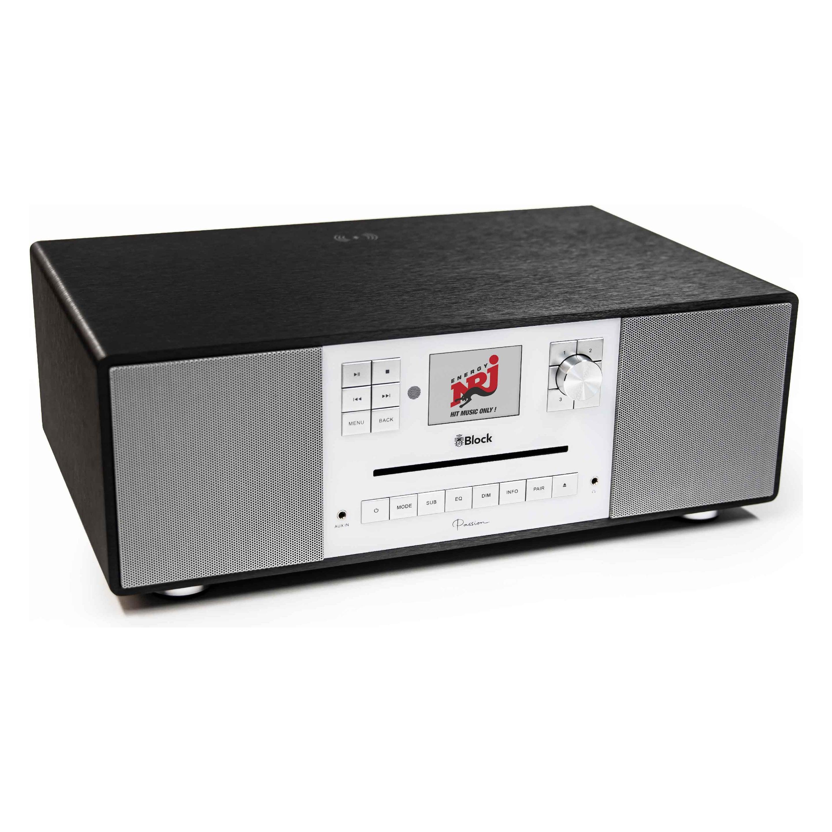 Block Smart Radio Passion Anthracite (DAB+, FM, Internetradio, Bluetooth, WLAN) (AB10207-006)