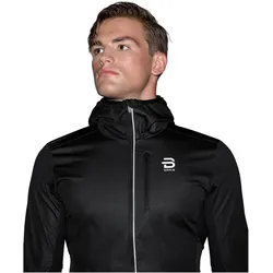 Daehlie, Herren, Laufjacke, M Jacket Winter Run Protect (L), Schwarz, L