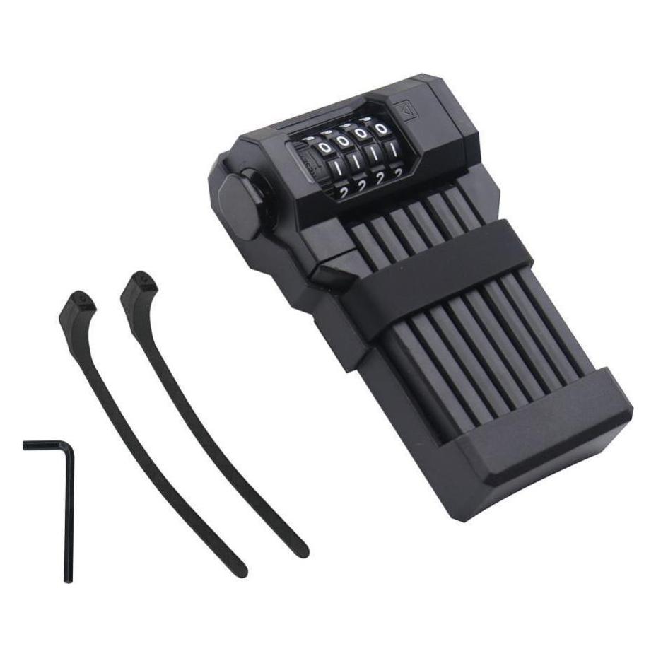 Dunlop Bicycle accessory OEM Bike / scooter 4 digit combination mini frame lock FSBYL48532 black (55648542)