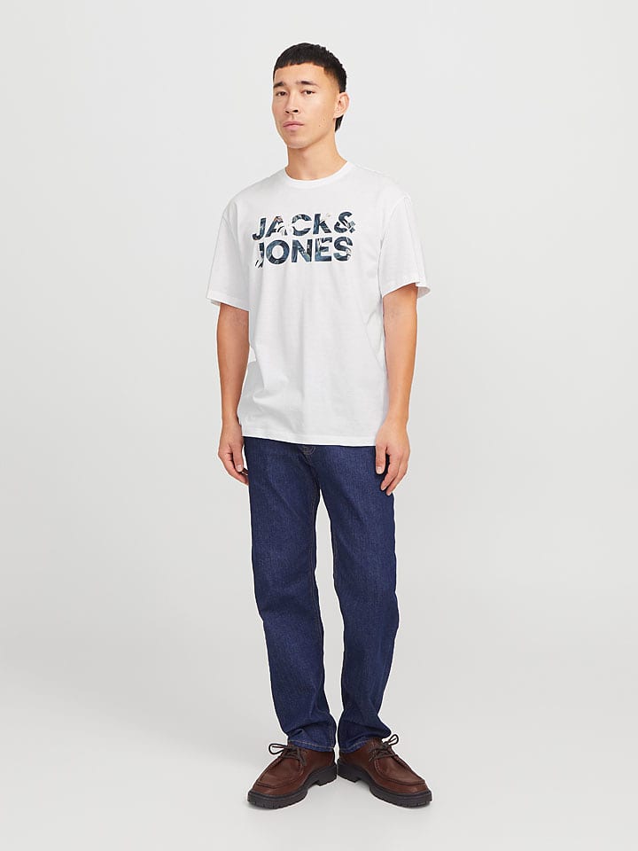 Jack & Jones Shirt "Bryan" in Weiß - M