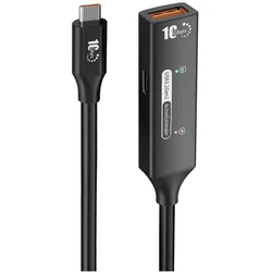 PremiumCord USB-A repeater + USB-C cable, 7m (7 m, USB 3.2 Gen 2), USB Kabel
