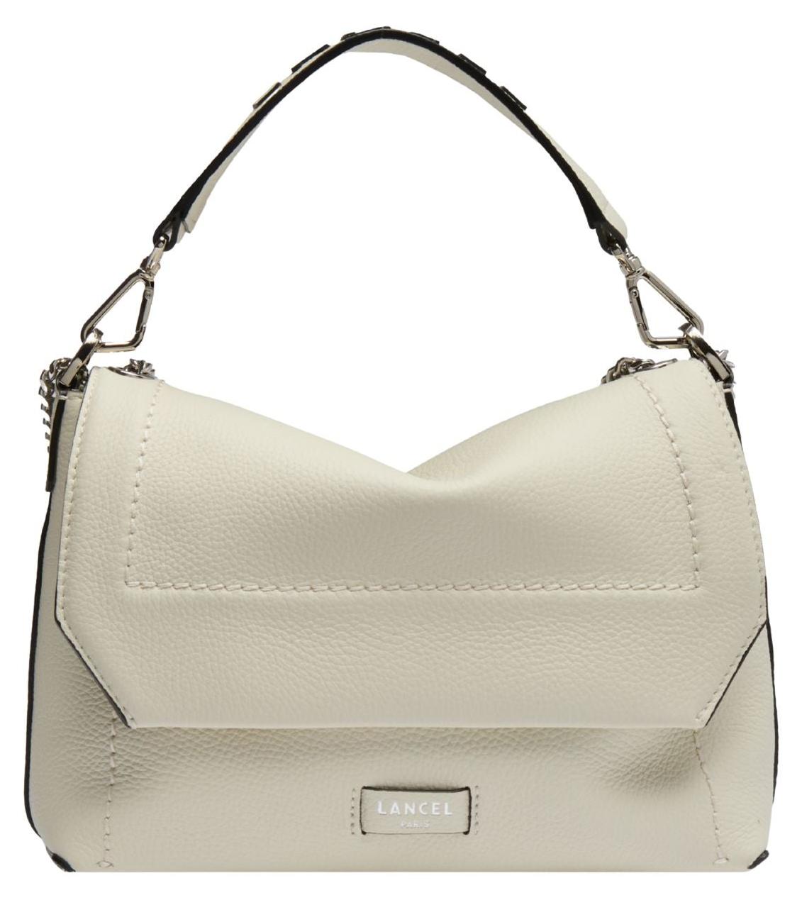 Lancel Tasche mit Umschlagklappe M Ninon Soft Neige Damen