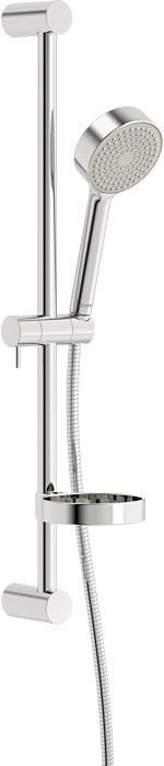 Brausestangen Set Hansaviva 44160110 600 mm, Handbrause 1-Strahlig, chrom